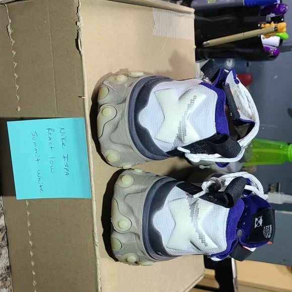 Nike ISPA react low summit white - Picture 4 of 8
